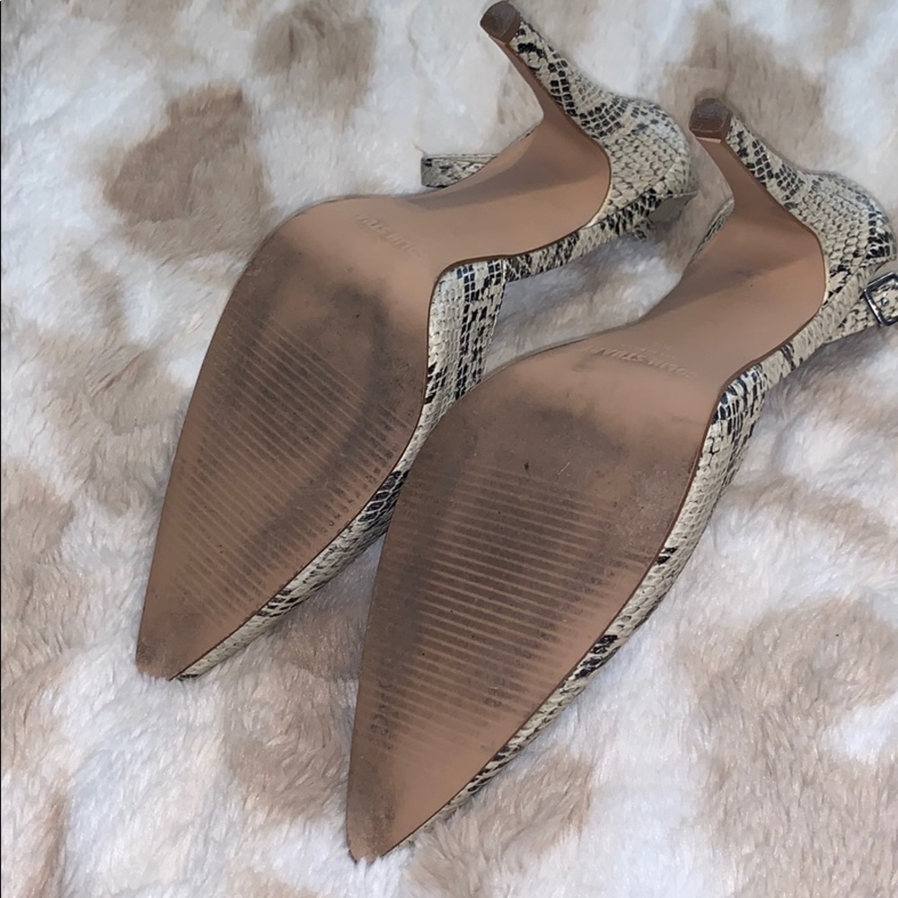 Colin Stuart Python Print Heels - image 6